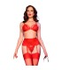 CHILIROSE CR 4895 5 PIECE SET RED S