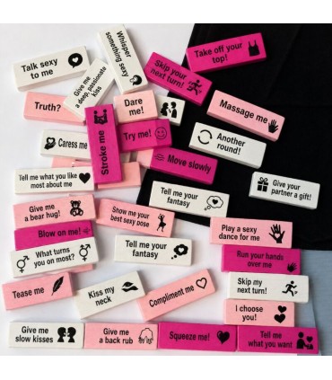 DIABLO PICANTE BAG OF 16 LOVE BLOCKS ENGLISH VERSION