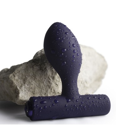 ROCKS OFF NOVA ORBITAL RECHARGEABLE PREMIUM POWERFUL ANAL PLUG 16 FUNCTION BLUE