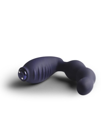 ROCKS OFF NOVA DOMINION RECHARGEABLE PROSTATE PERINEUM MASSAGER 16 FUNCTION BLUE