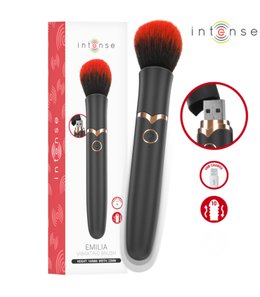 INTENSE EMILIA VIBRATING BRUSH 10 VIBRATIONS 16 CM