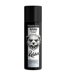 BLACK HOLE ANAL RELAXING CON JOJOBA BASE SILICONA 30 ML