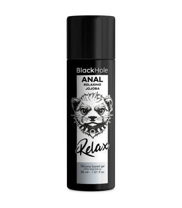 BLACK HOLE ANAL RELAXING CON JOJOBA BASE SILICONA 30 ML