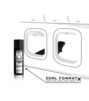 BLACK HOLE ANAL RELAXING CON JOJOBA BASE SILICONA 30 ML