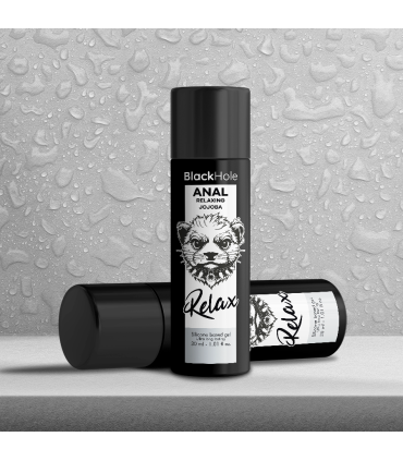 BLACK HOLE ANAL RELAXING CON JOJOBA BASE SILICONA 30 ML
