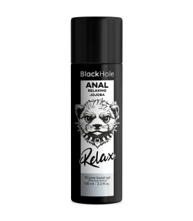BLACK HOLE ANAL RELAXING CON JOJOBA BASE SILICONA 100 ML