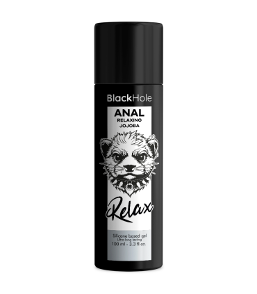 BLACK HOLE ANAL RELAXING CON JOJOBA BASE SILICONA 100 ML