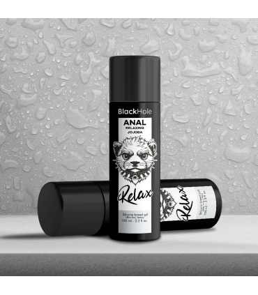 BLACK HOLE ANAL RELAXING CON JOJOBA BASE SILICONA 100 ML