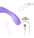 INTENSE BECKY VIBRATOR 19 CM HEATABLE 7 VIBRATIONS PURPLE