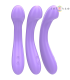INTENSE BECKY VIBRATOR 19 CM HEATABLE 7 VIBRATIONS PURPLE