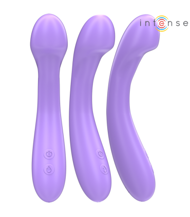 INTENSE BECKY VIBRATOR 19 CM HEATABLE 7 VIBRATIONS PURPLE
