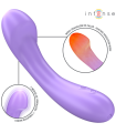 INTENSE - BECKY VIBRATOR 19 CM HEATABLE 7 VIBRATIONS PURPLE