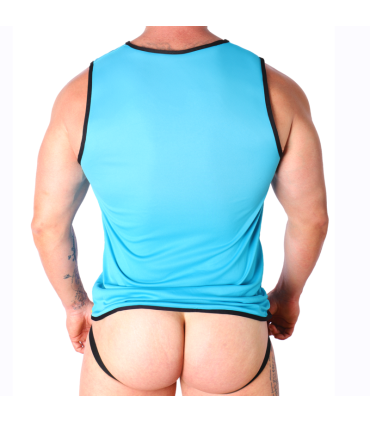 MACHO BLUE T SHIRT S M