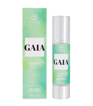 SECRETPLAY GAIA LOCION PIEL DE SEDA PARA MUJERES 50 ML