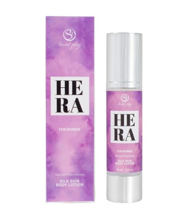 SECRETPLAY HERA LOCION PIEL DE SEDA PARA MUJERES 50 ML