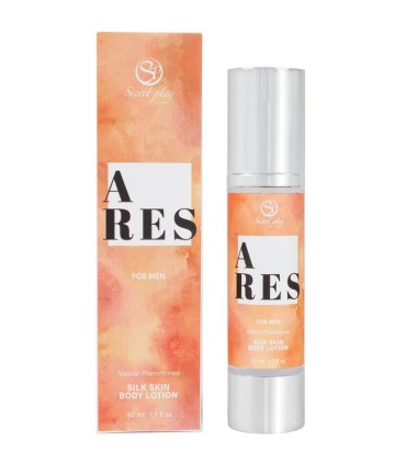 SECRETPLAY ARES LOCION PIEL DE SEDA PARA HOMBRES 50 ML