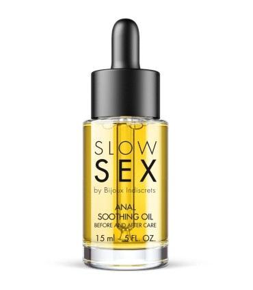 BIJOUX INDISCRETS SLOW SEX ACEITE ANAL CALMANTE 15 ML