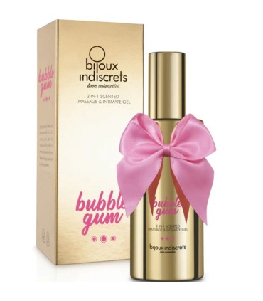 BIJOUX BUBBLE GUM GEL DE MASAJE INTIMO PERFUMADO 100 ML