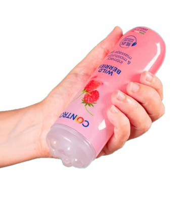 CONTROL GEL DE MASAJE 3 EN 1 WILD BERRIES 200 ML