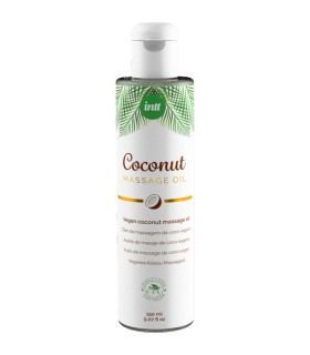 INTT ACEITE DE MASAJE VEGANO DULCE CON SABOR A COCO RELAJANTE