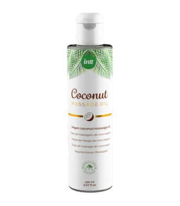 INTT ACEITE DE MASAJE VEGANO DULCE CON SABOR A COCO RELAJANTE