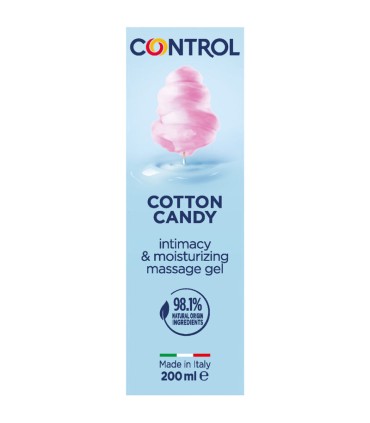 CONTROL MASAJE GEL 3 EN 1 ALGODON DE AZUCAR 200 ML