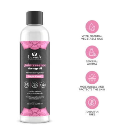 INTIMATELINE LUXURIA ACEITE DE MASAJES NUBE DE AZUCAR 150 ML
