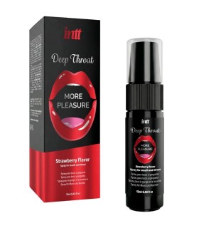 INTT DEEP THROAT MORE PLEASURE ORAL SPRAY STRAWBERRY FLAVOR