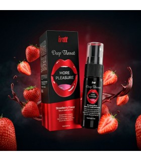 INTT DEEP THROAT MORE PLEASURE ORAL SPRAY STRAWBERRY FLAVOR