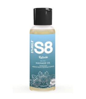 STIMUL8 S8 REFRESH ACEITE DE MASAJE ALGODON 125 ML