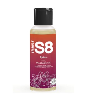 STIMUL8 S8 RELAX ACEITE DE MASAJE TE VERDE 125 ML