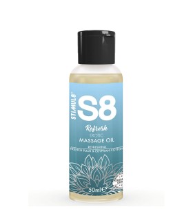 STIMUL8 S8 REFRESH ACEITE DE MASAJE EROTICO ALGODON 50 ML