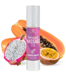 SECRETPLAY ACEITE DE MASAJE FRUTAS EXOTICAS
