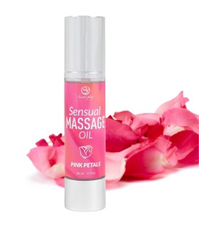 SECRETPLAY ACEITE DE MASAJE PETALOS DE ROSA