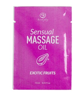 SECRETPLAY MONODOSIS ACEITE DE MASAJE FRUTAS EXOTICAS 10 ML