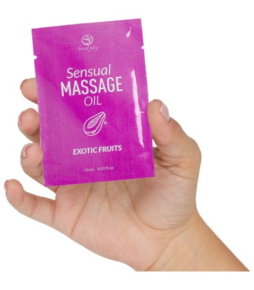 SECRETPLAY MONODOSIS ACEITE DE MASAJE FRUTAS EXOTICAS 10 ML