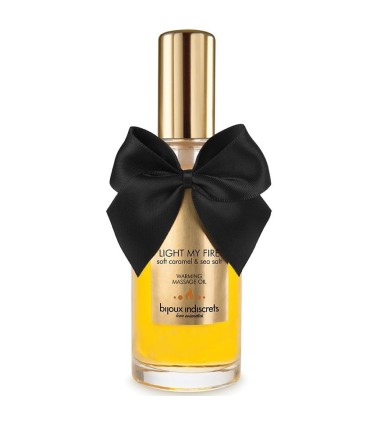 BIJOUX ACEITE MASAJE EFECTO CALOR AROMA CARAMELO