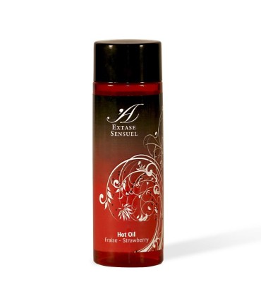 EXTASE SENSUAL ACEITE ESTIMULANTE CALOR FRESA 100 ML