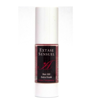 EXTASE SENSUAL ACEITE MASAJE EFECTO EXTRA FRESH FRESA 30 ML