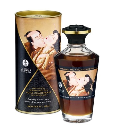 SHUNGA ACEITE MASAJE EFECTO CALOR SABOR CAFE 100 ML