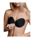 BYE BRA BRA ADHESIVE INTERLACED BLACK CUP C