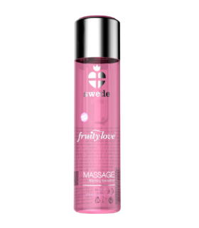 SWEDE FRUITY LOVE ACEITE EFECTO CALOR FRESAS CON CHAMPAGNE 120 ML