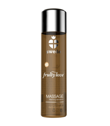 SWEDE FRUITY LOVE ACEITE EFECTO CALOR CHOCOLATE NEGRO 120 ML