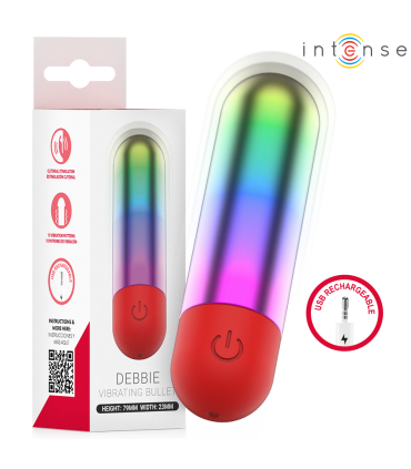 INTENSE DEBBIE RAINBOW CLITORIS VIBRATING BULLET