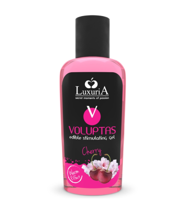 INTIMATELINE LUXURIA VOLUPTAS GEL MASAJE COMESTIBLE EFECTO CALOR CEREZA 100 ML