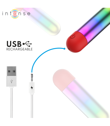INTENSE DEBBIE RAINBOW CLITORIS VIBRATING BULLET