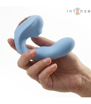 INTENSE GINA MULTIFUNCTION CLITORAL STIMULATOR BLUE
