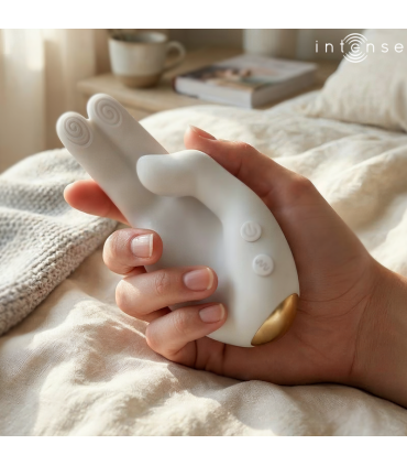 INTENSE JIMMY HAND SHAPED MULTIFUNCTION STIMULATOR WITH VIBRATION AND HEAT