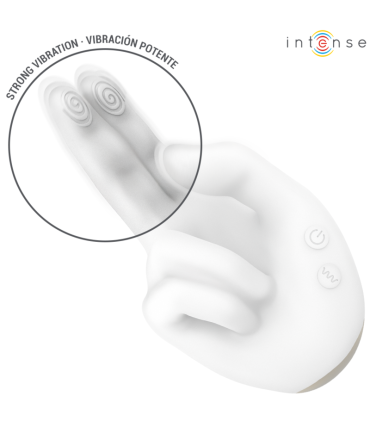 INTENSE JIMMY HAND SHAPED MULTIFUNCTION STIMULATOR WITH VIBRATION AND HEAT