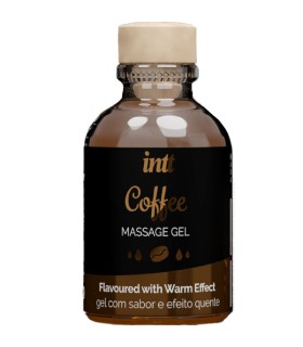 INTT MASSAGE ORAL SEX GEL DE MASAJE SABOR A CAFE EFECTO CALOR